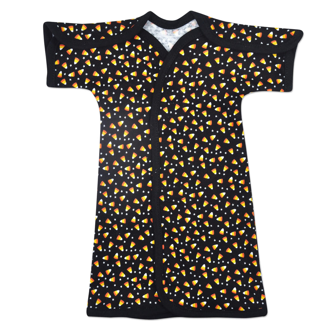 Candy Corn Cotton NICU Gown