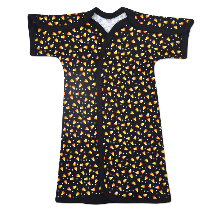Candy Corn Cotton NICU Gown