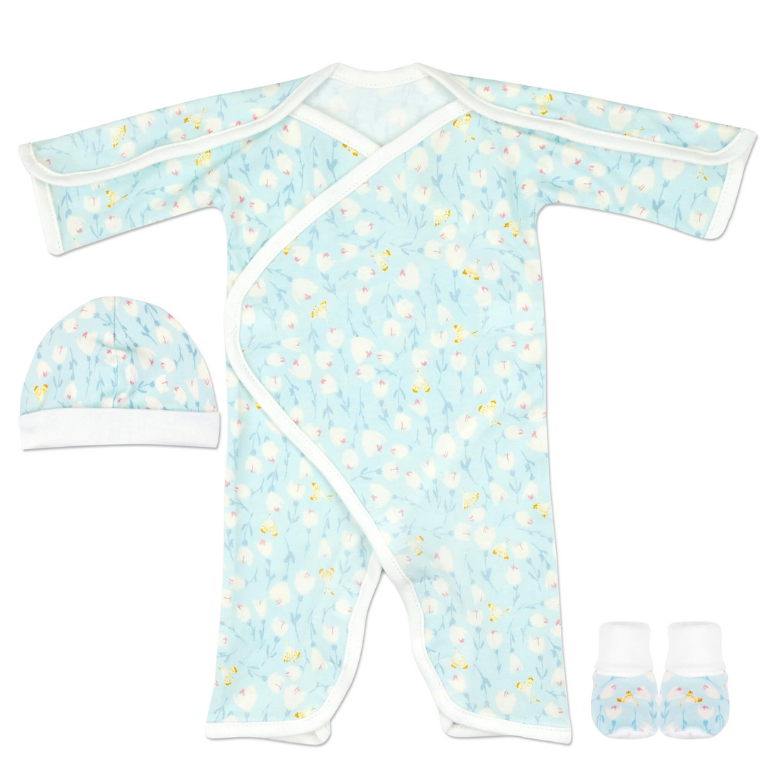 Cotton Blossom Long Sleeve Cotton NIC-Jumpsuit