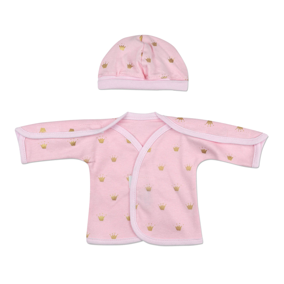Pink Crowns Long Sleeve NICU Shirt