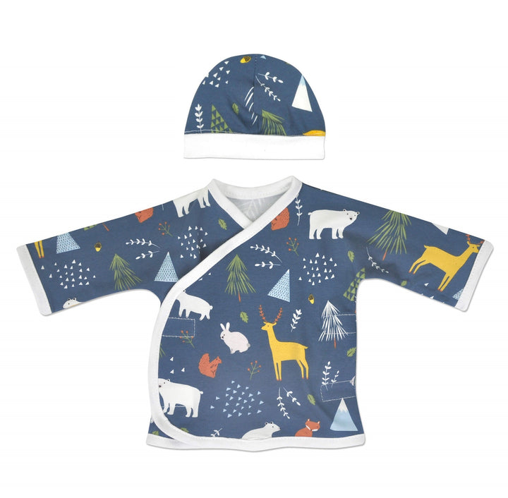 Forest Friends Kimono Shirt
