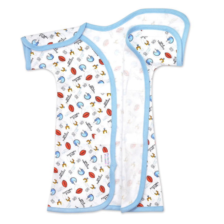 Football Cotton NICU Gown
