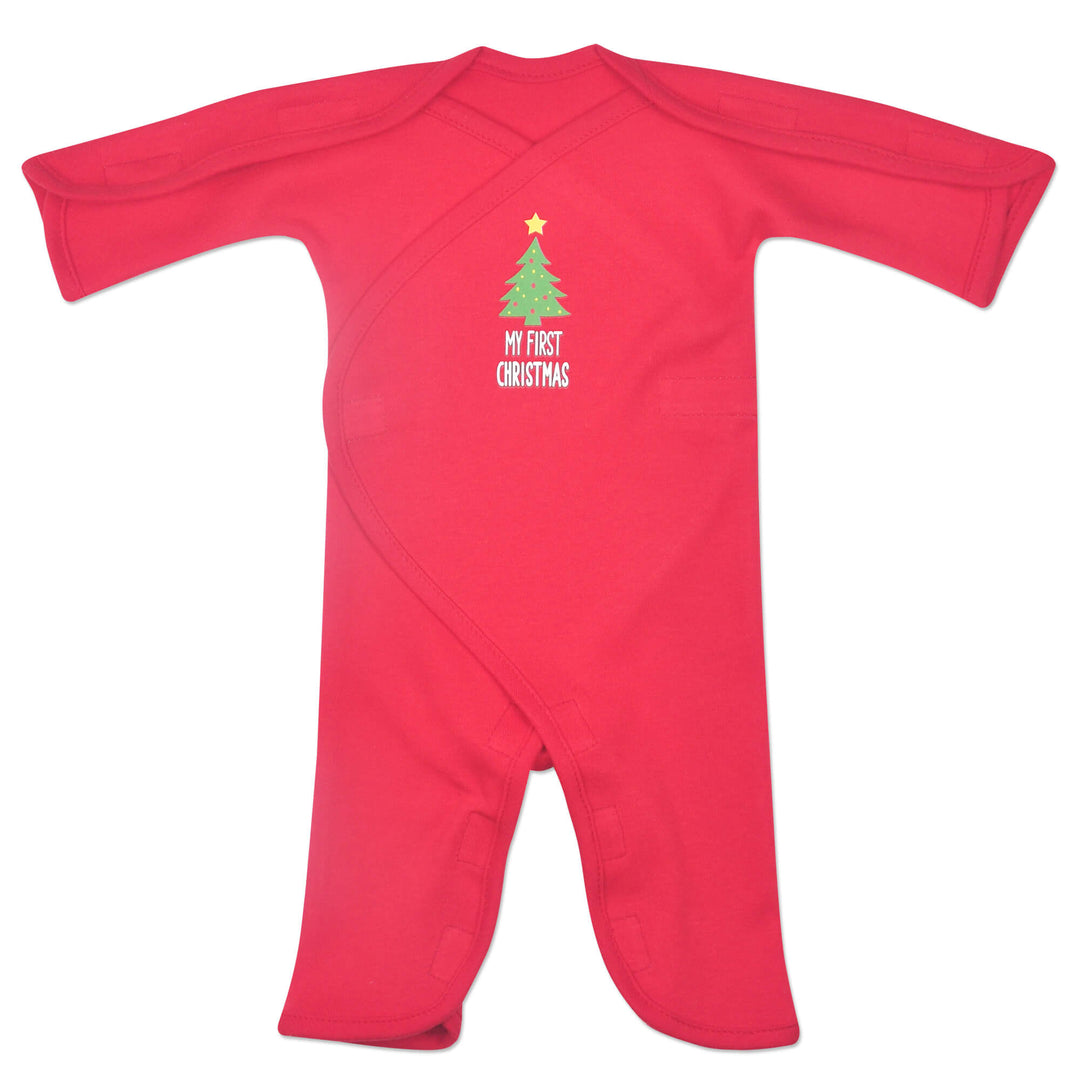 "My First Christmas" Cotton Long Sleeve NIC-Jumpsuit