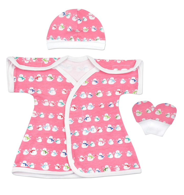 Snowgirl Cotton NICU Dress
