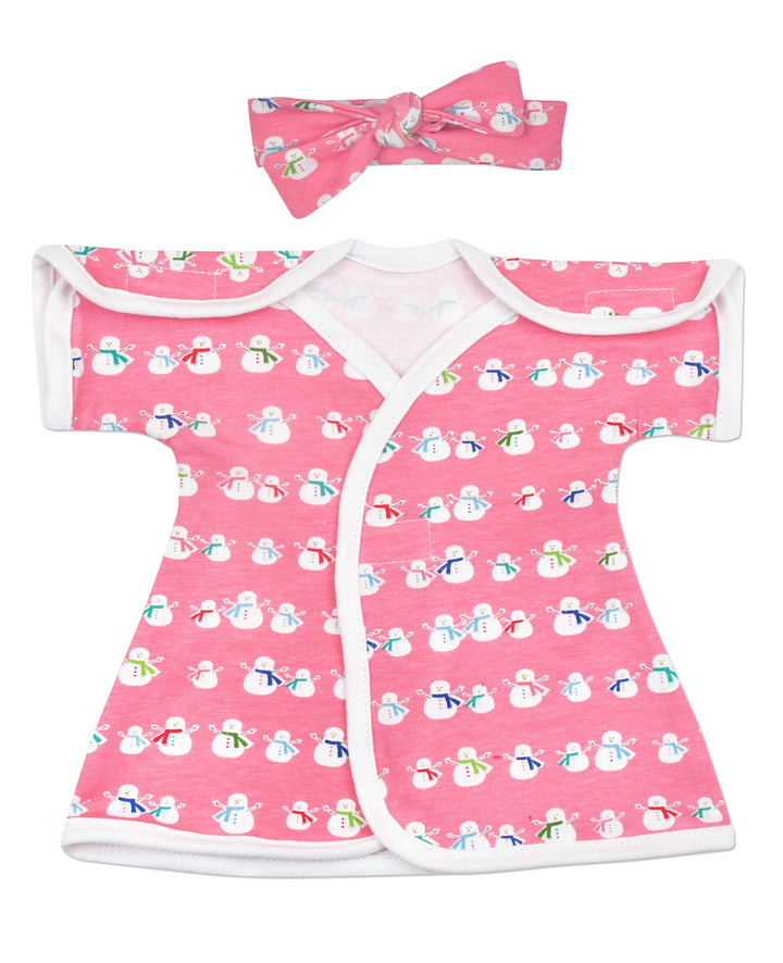Snowgirl Cotton NICU Dress