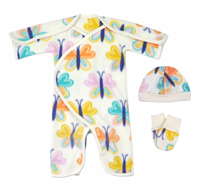 Natural Butterfly Fleece NIC-Jumpsuit