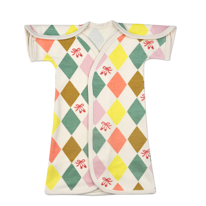 Ballet Slippers Organic NICU Gown