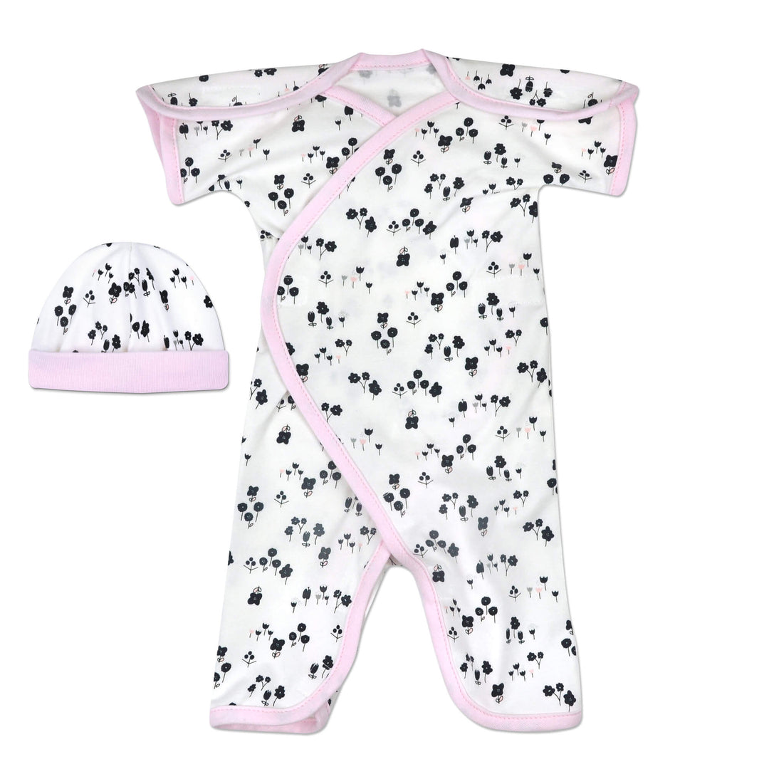 Chloe Short-Sleeve Cotton NIC-Jumpsuit