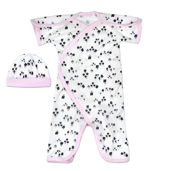 Chloe Short-Sleeve Cotton NIC-Jumpsuit