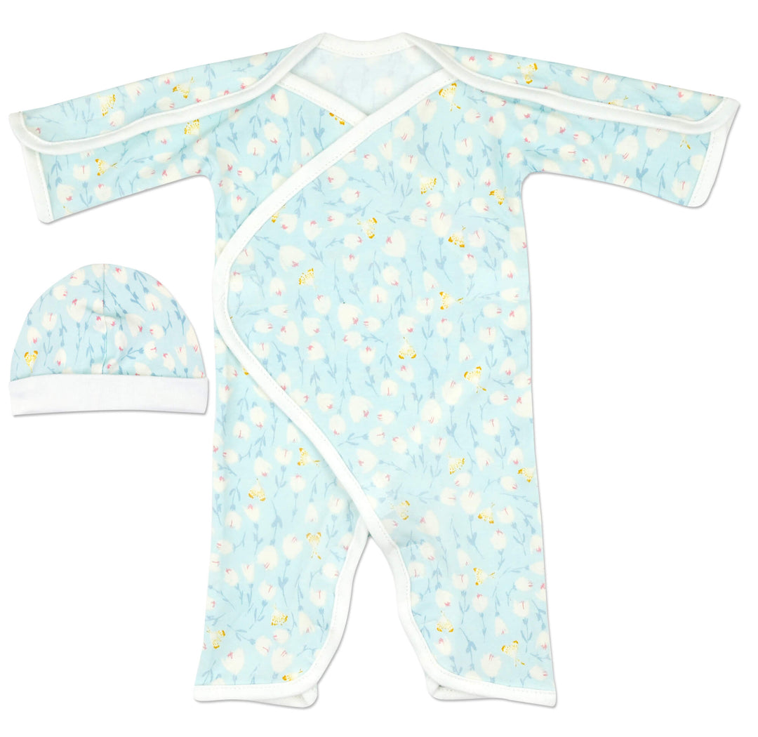 Cotton Blossom Long Sleeve Cotton NIC-Jumpsuit