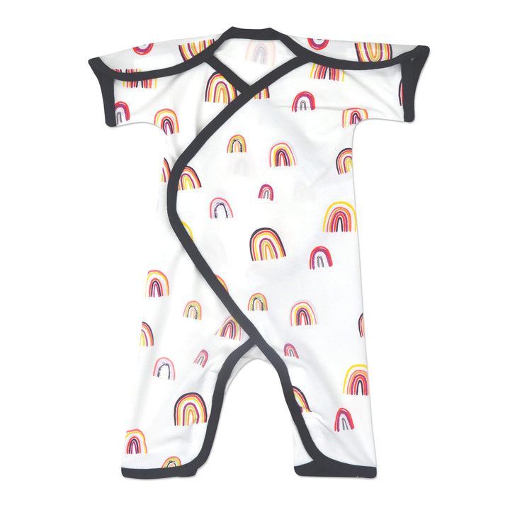Rainbow Short-Sleeve Cotton NIC-Jumpsuit