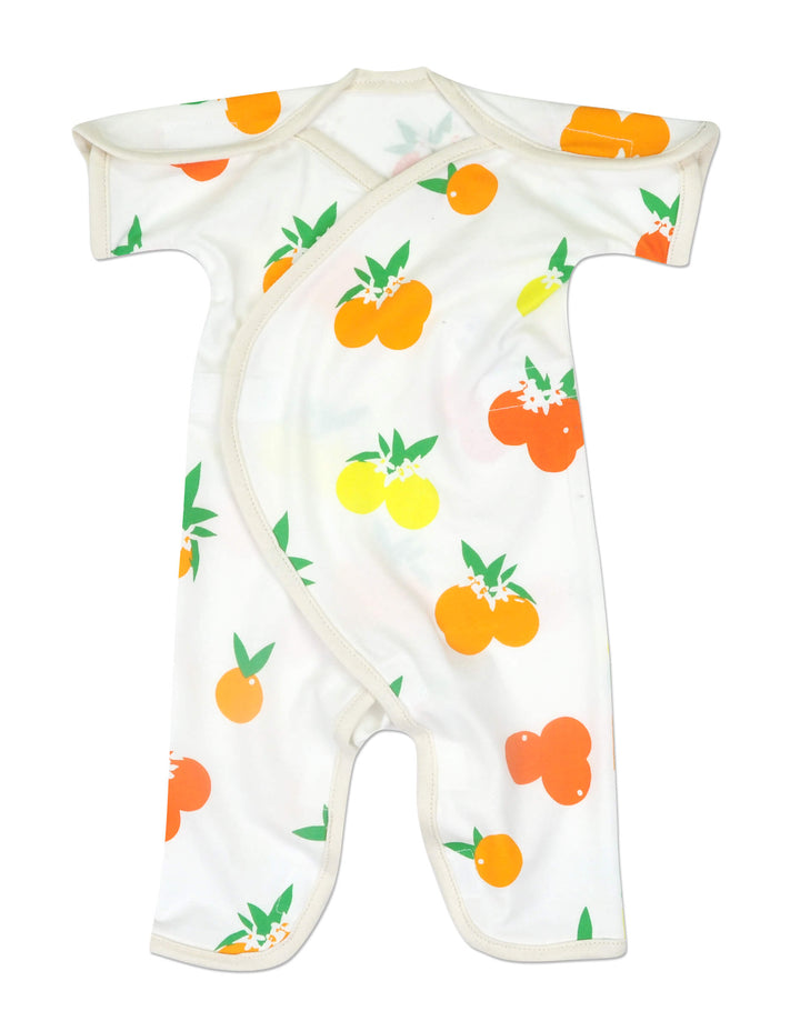 Citrus Short-Sleeve Cotton NIC-Jumpsuit