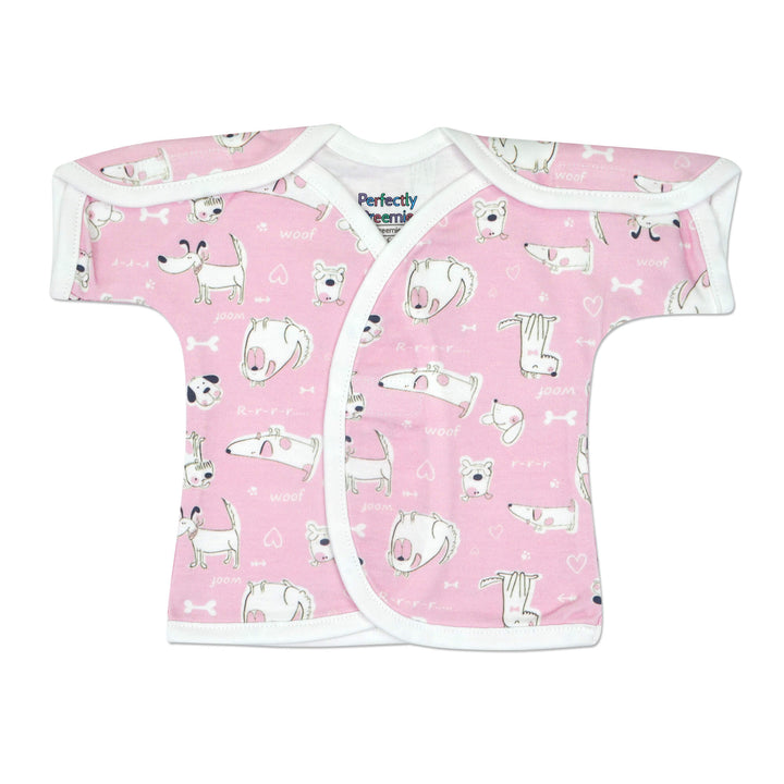 Puppy Love Pink Cotton NICU Shirt