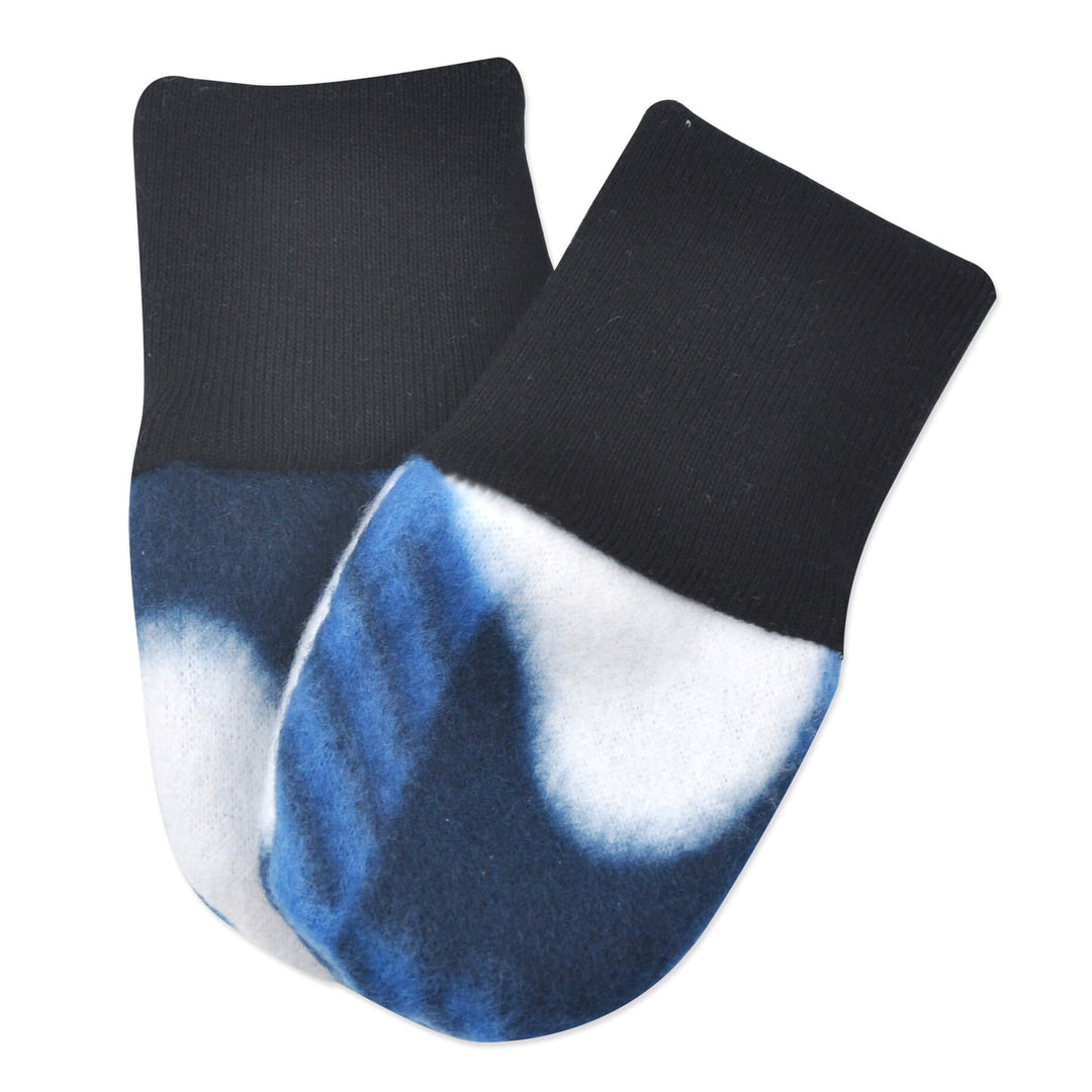 Plaid Prints Fleece Mittens
