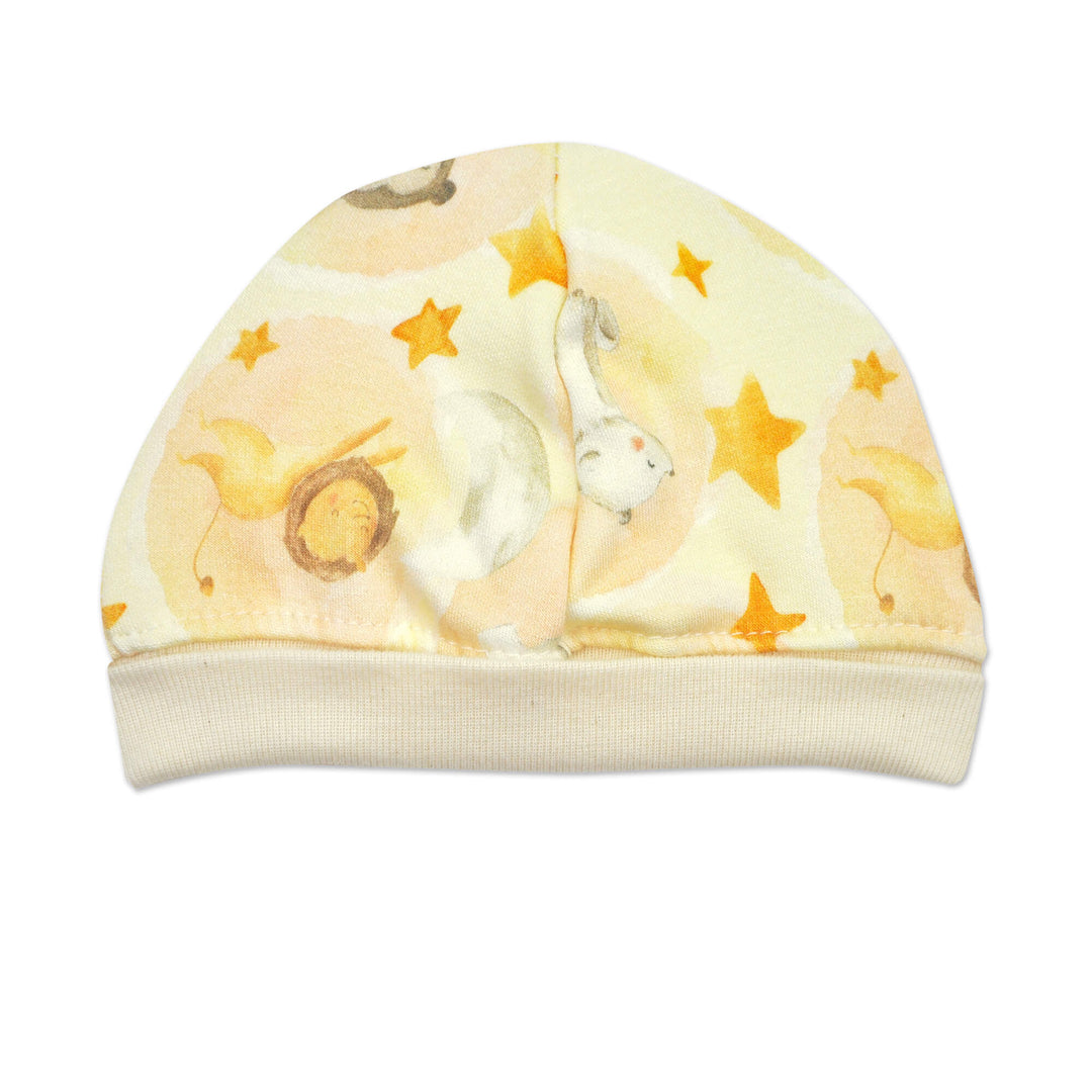 Natural Sleepy Bear Bamboo Cap