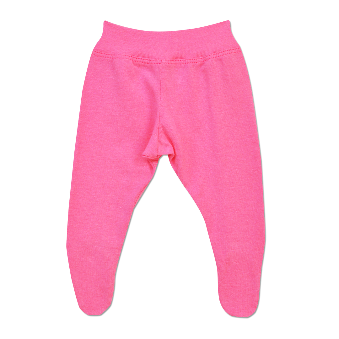 Bright Pink Footed Pants