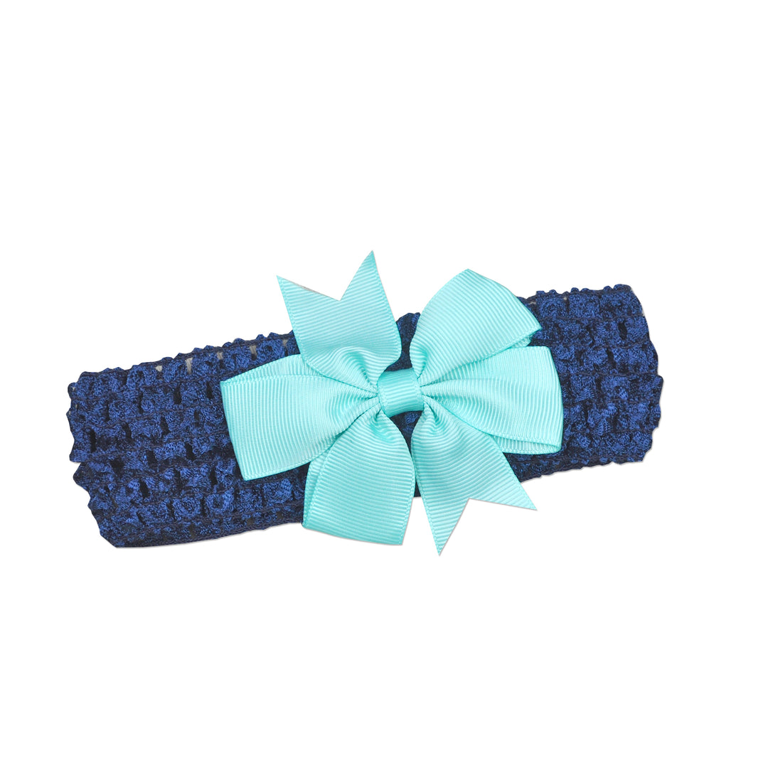 Navy & Aqua Headband