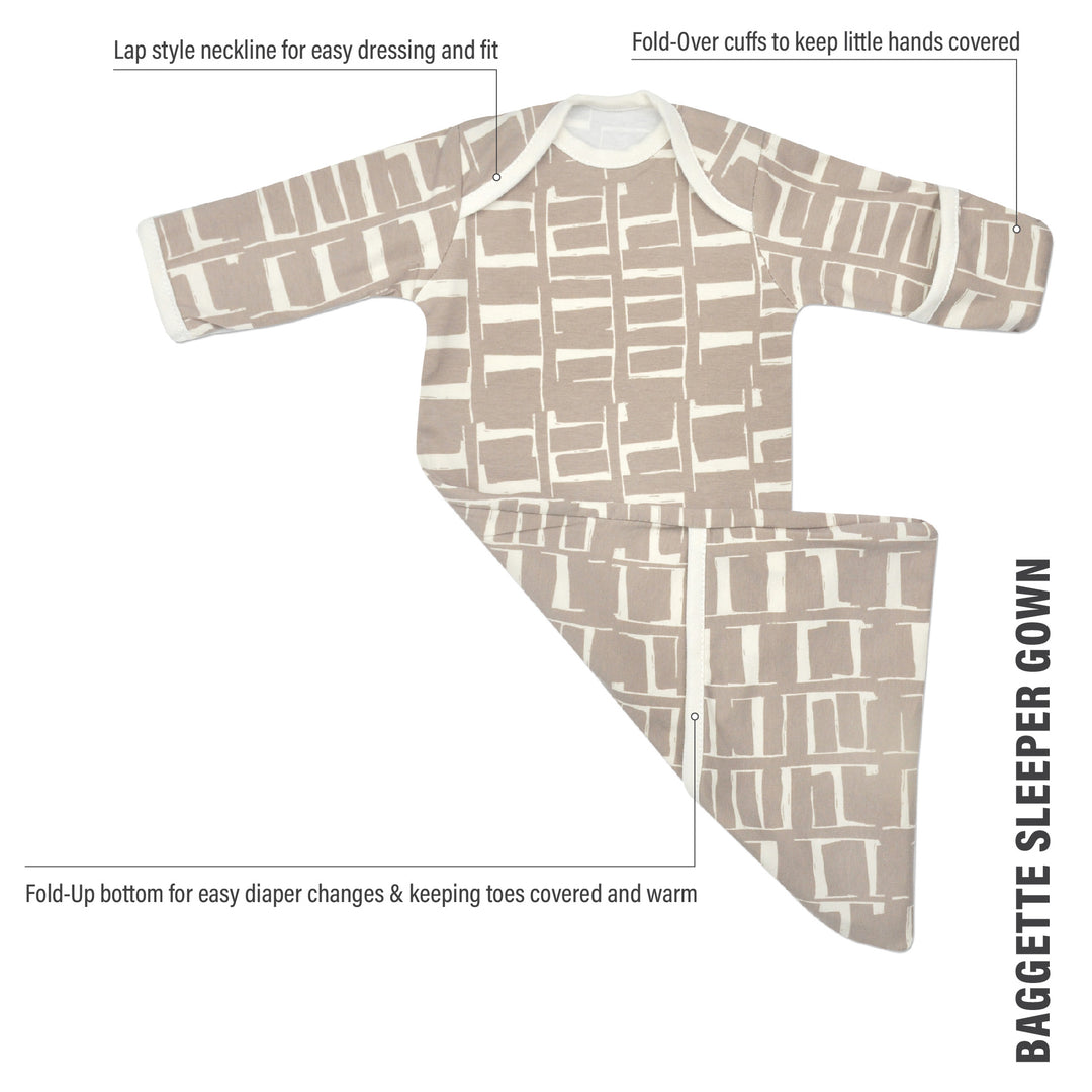 Happily Ever After Baggette Sleeper Gown