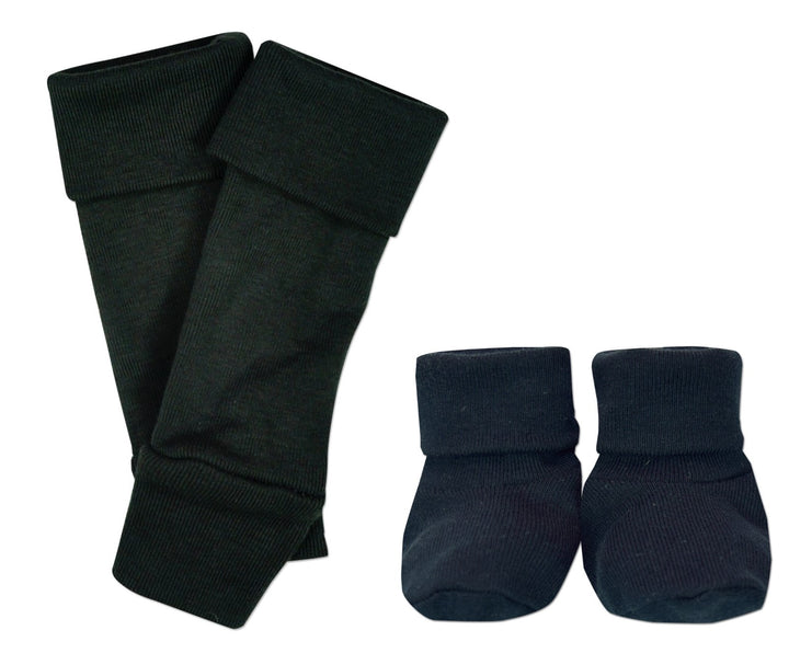 Solid Black Accessory Set