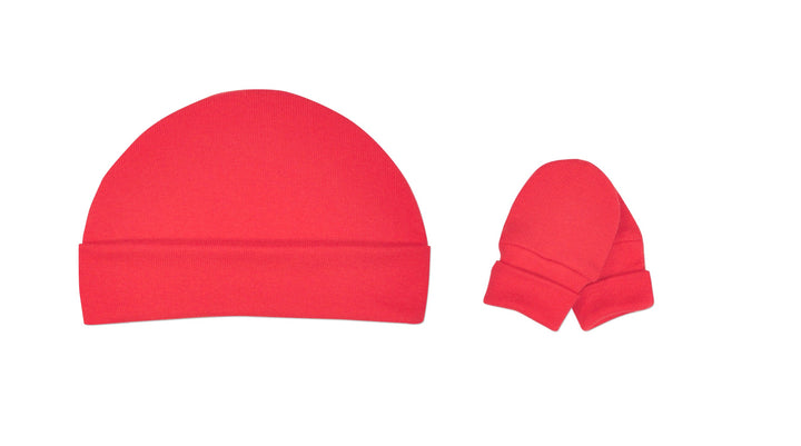 Solid Red Accessory Set