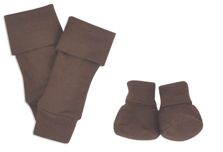 Solid Brown Accessory Set