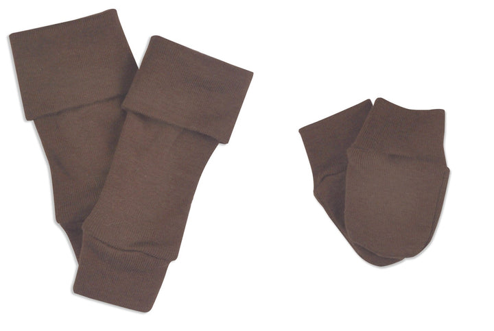 Solid Brown Accessory Set