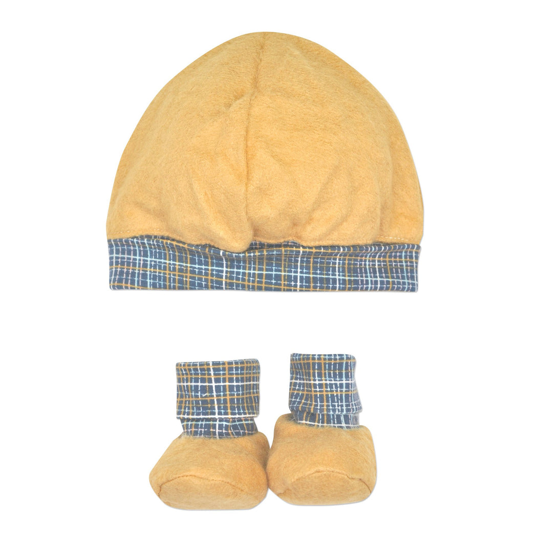 Liam 2PC. Hat & Bootie Set