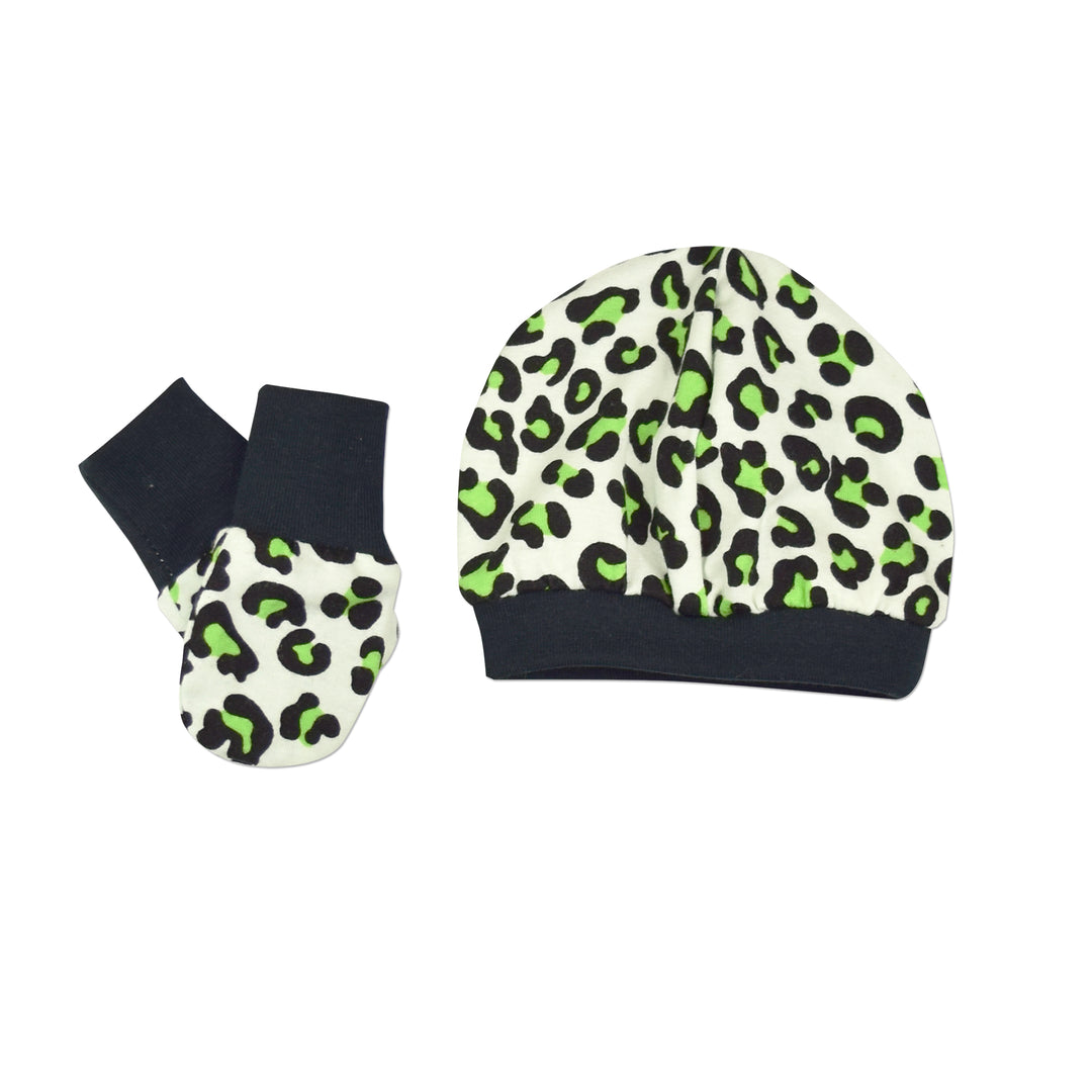 Green Envy Hat & Mitten Set