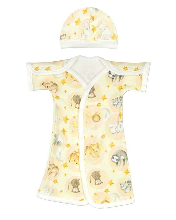 Sleepy Bear Bamboo NICU Gown