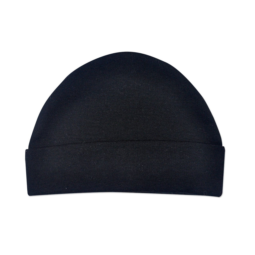 Solid Black Cap