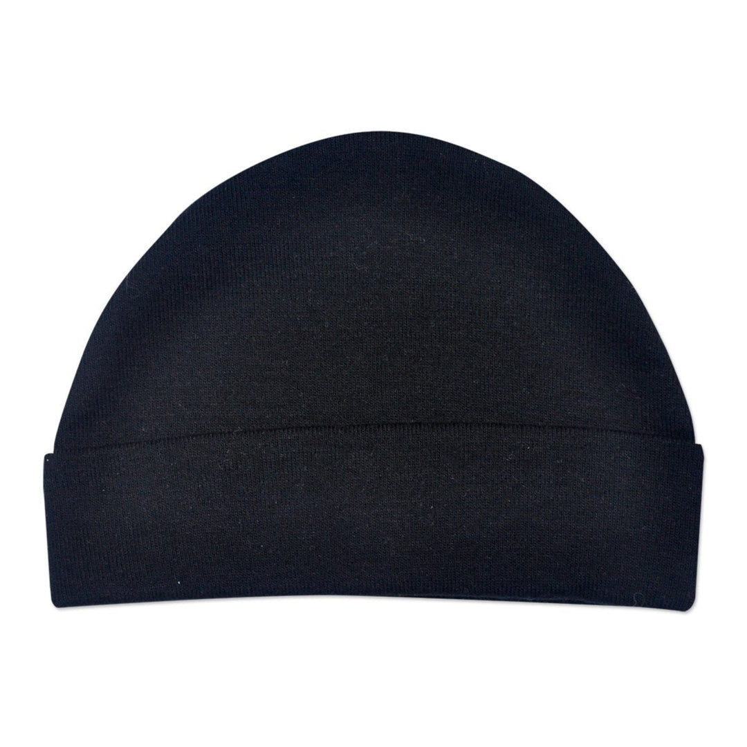 Solid Black Cap