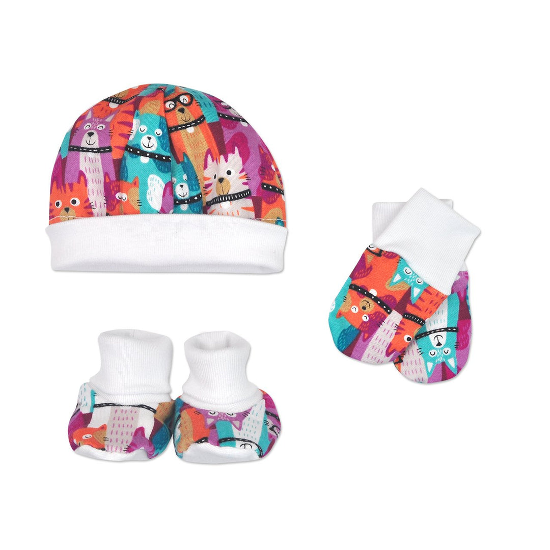Kitty Cat 3pc Accessory Set