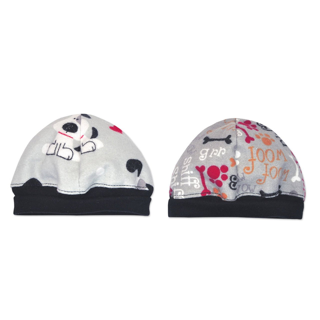 Ruff 2PK Flannel Caps