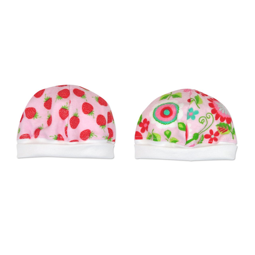 Summer Berries 2PK Flannel Caps