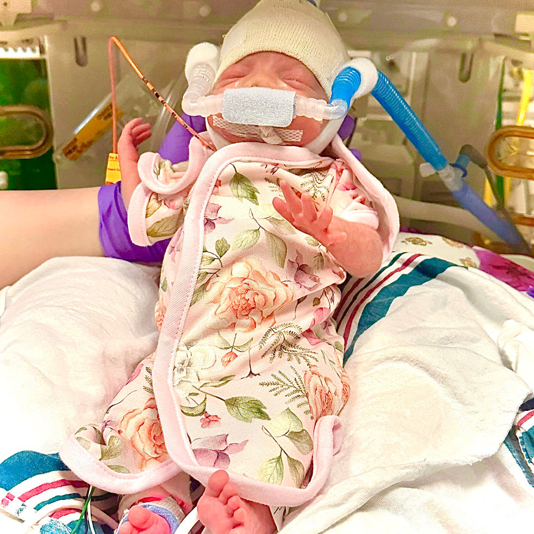 Introducing Our Exclusive Plush Bamboo NICU Gowns.