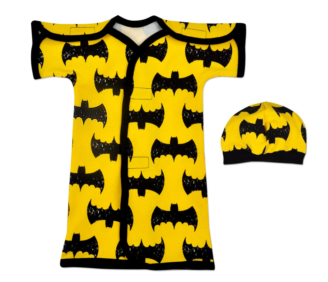 Bat Boy NICU Gown