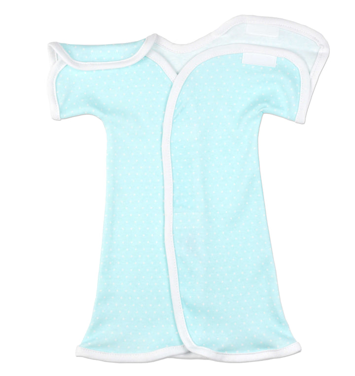 Blue Dot Organic NICU Gown