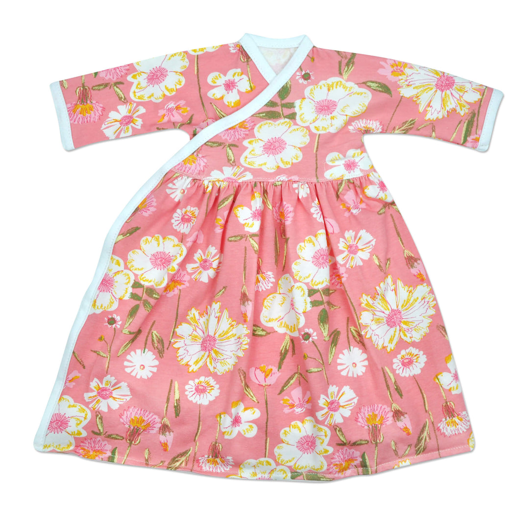 Brooklyn Long Wrap Dress