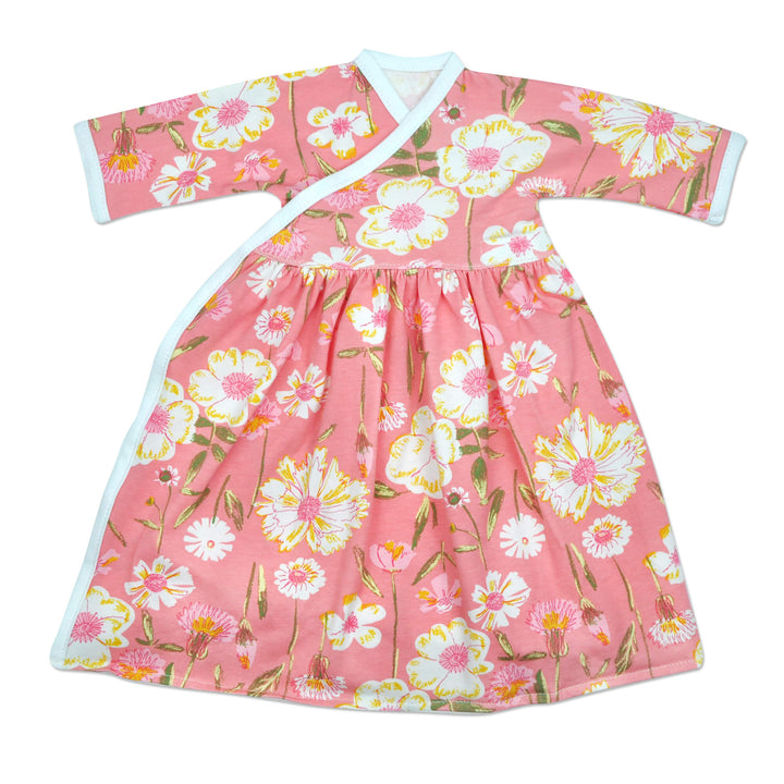 Brooklyn Long Wrap Dress