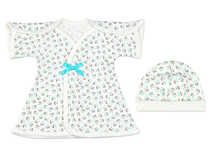 Ditsy Floral Organic NICU Dress