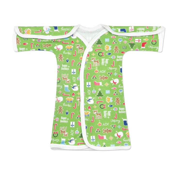 Happy Holiday Cotton NICU Gown