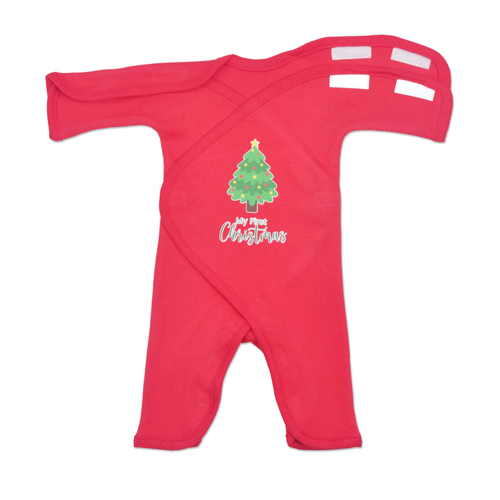 "My First Christmas" Cotton Long Sleeve NIC-Jumpsuit