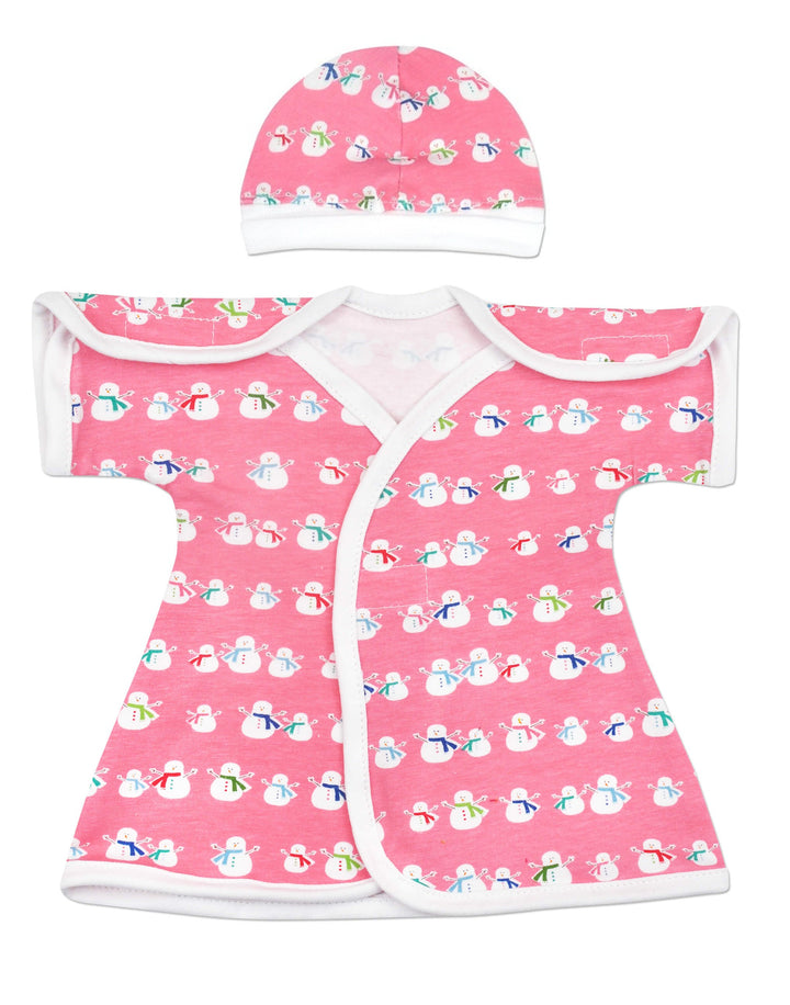 Snowgirl Cotton NICU Dress