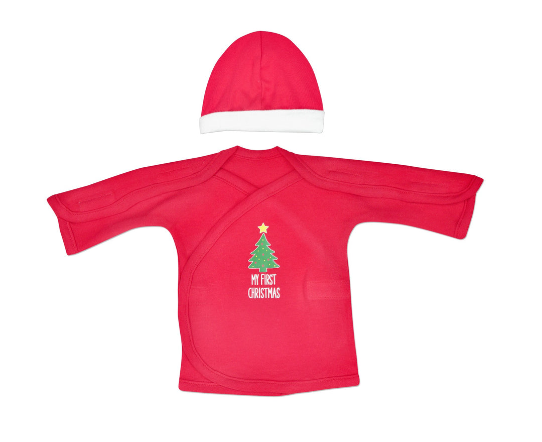 "My First Christmas" Red Long Sleeve NIC-IV Shirt