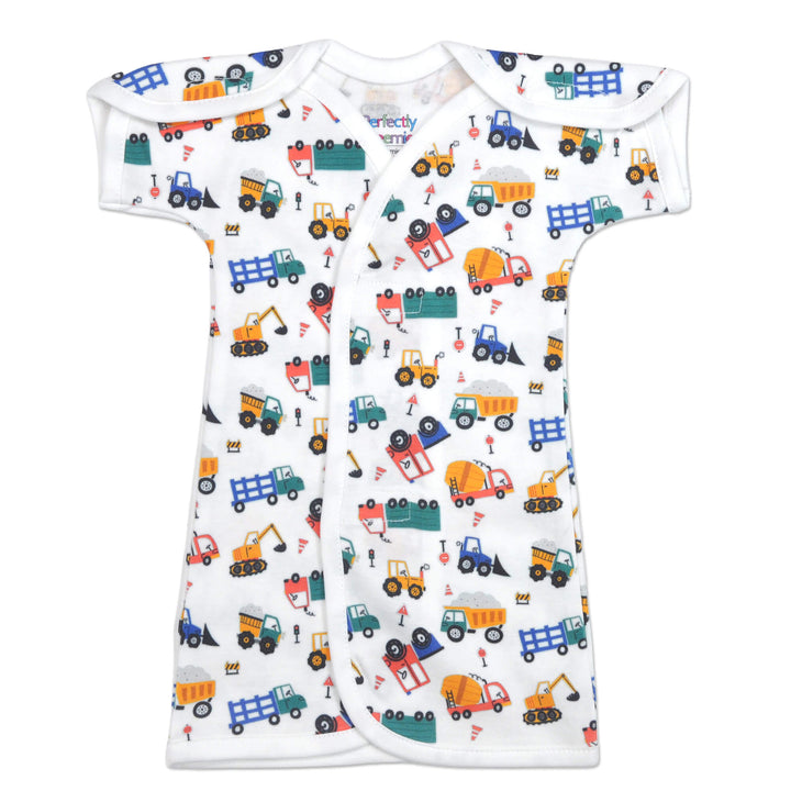 Little Diggers Cotton NICU Gown