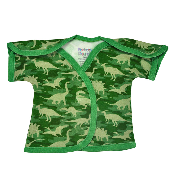 Dino Camo Bamboo NICU Shirt