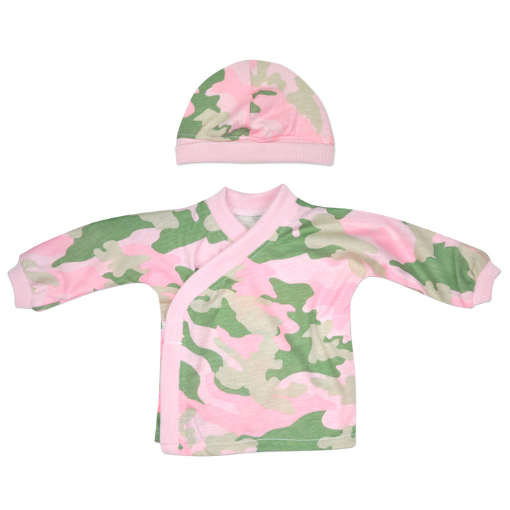 Pink Camo Crossover-Tee