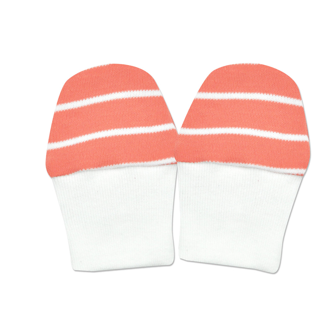 Pumpkin Stripe Organic Mittens