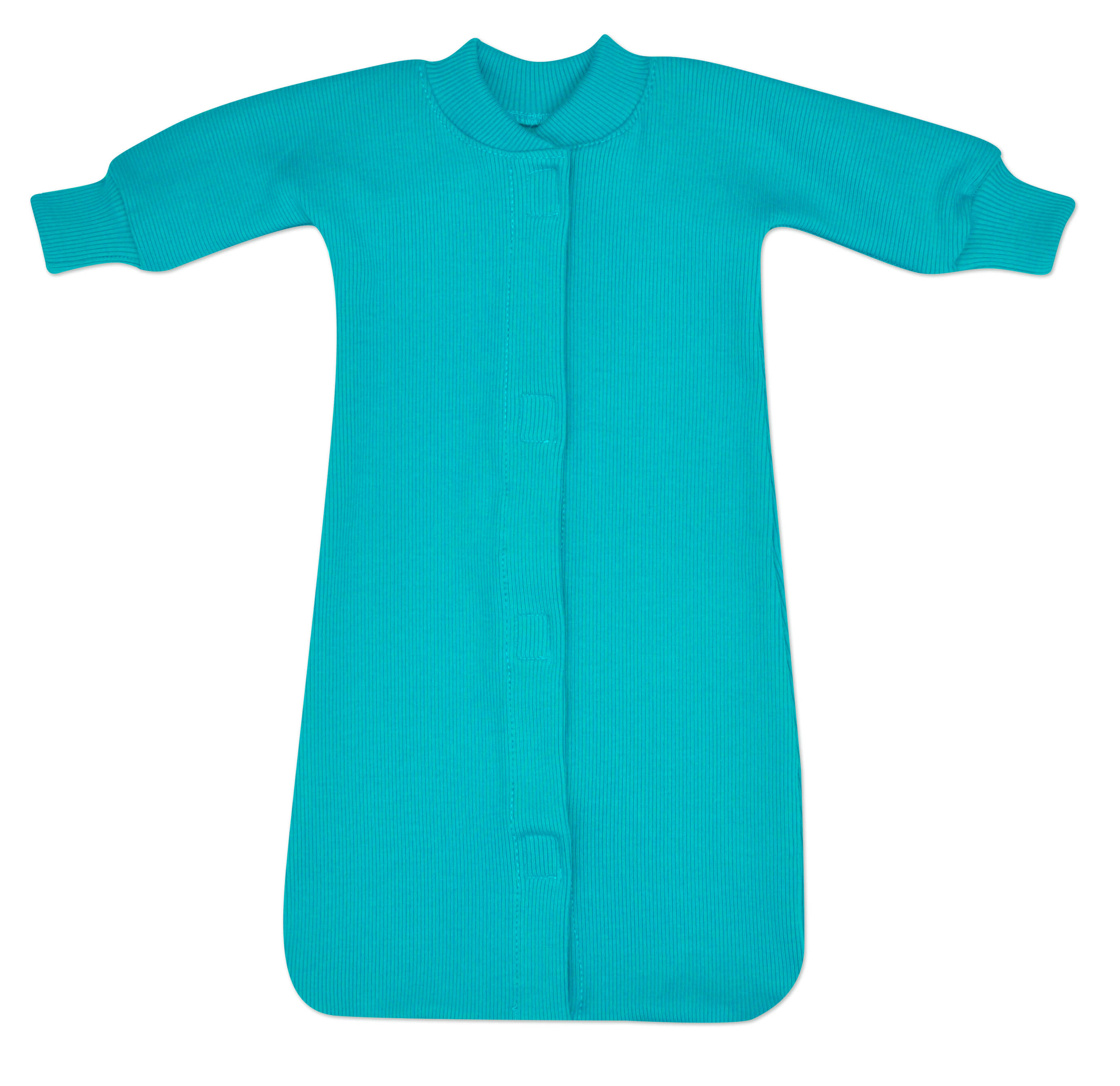 Teal Ribbed Sleep Sac – Perfectly Preemie