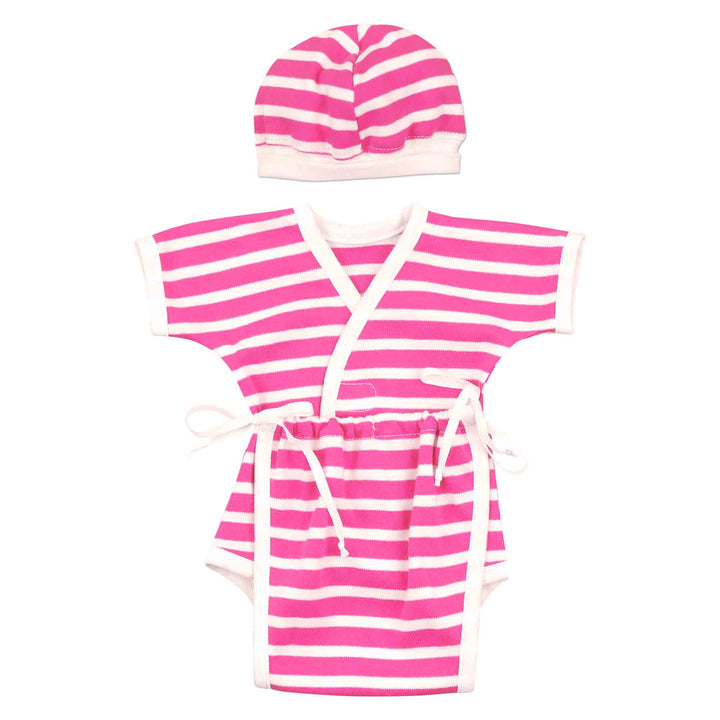 Pink Stripe Sweet-Tee Bodysuit